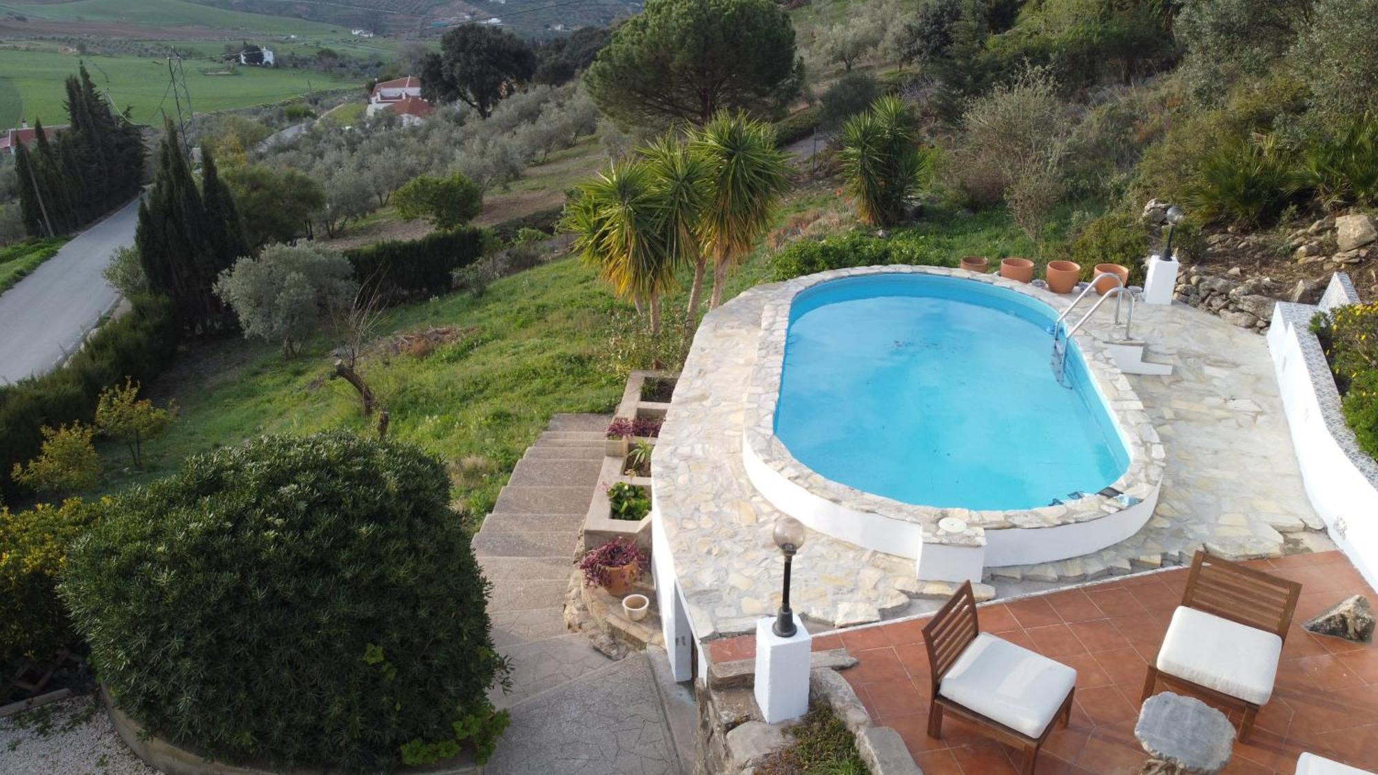 Andalucian Serenity At Cortijo Lucero Villa Villanueva de la Concepción Exterior foto